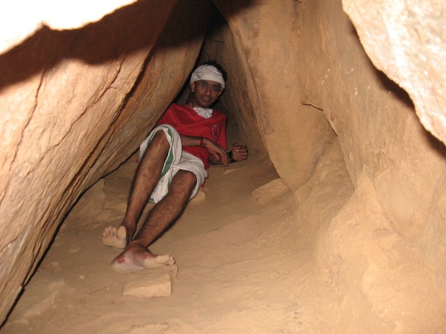 Inside Thavasi Cave